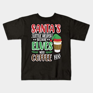 Santa's Little Helper Kids T-Shirt